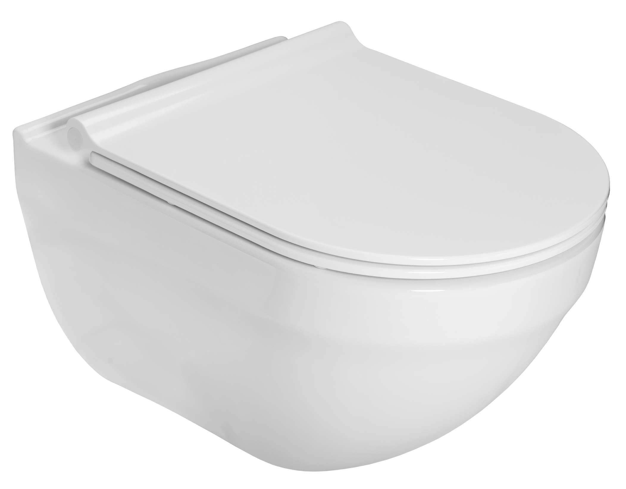 Roca Hebe WC-Becken hängend Spülrandlos weiß Glanz A34H138000