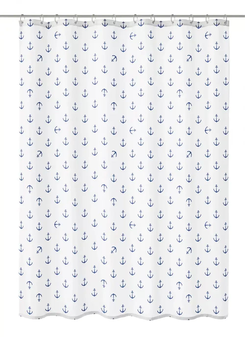 Kleine Wolke Anchor Duschvorhang 200x120 cm weiß-blau 5900789238