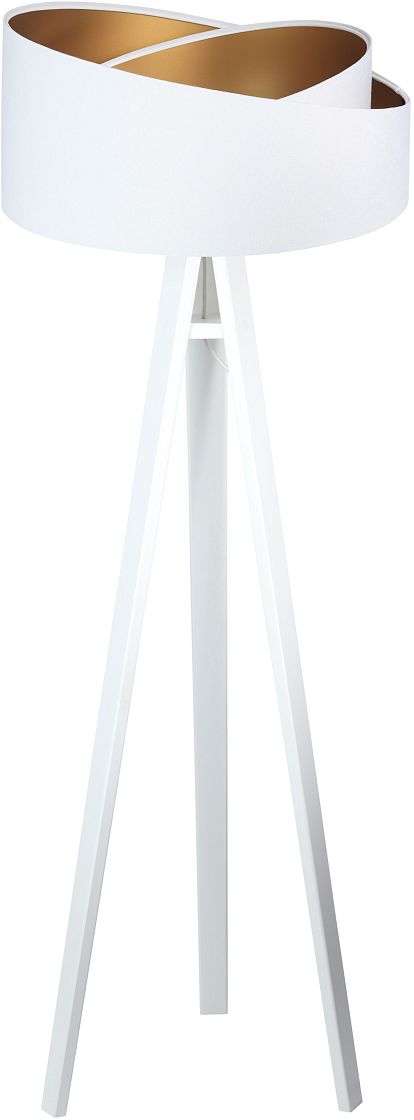 BPS Koncept Galaxy Stehlampe 1x60 W weiß-gold 060P-062W