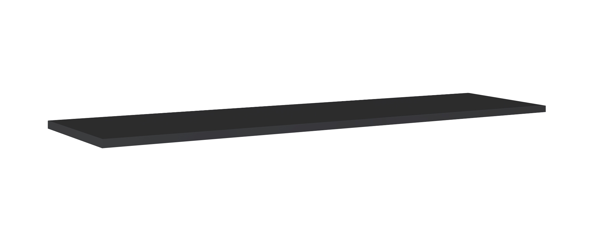 Oltens Vernal Waschtischplatte 180.6x46.4 cm schwarz 63009300