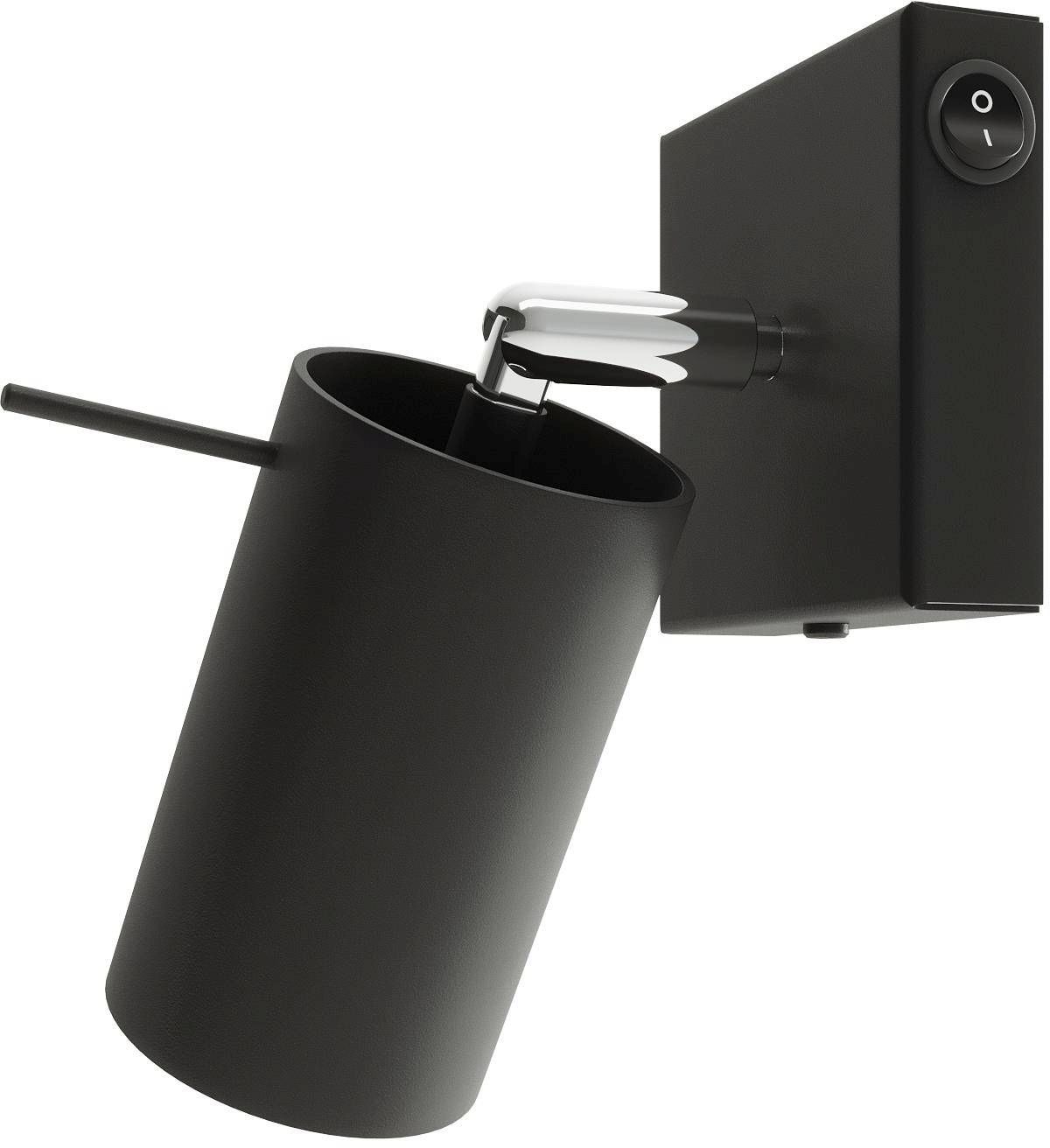 Sollux Lighting Ring Wandleuchte 1x40 W schwarz SL.1049