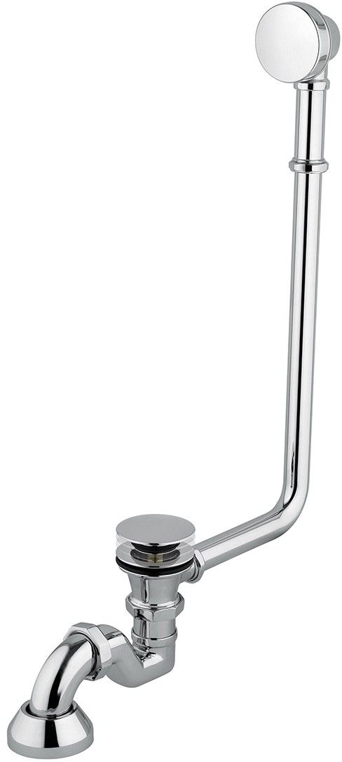 Besco Siphon mit Überlauf schwarz SW-PRZ-CZR