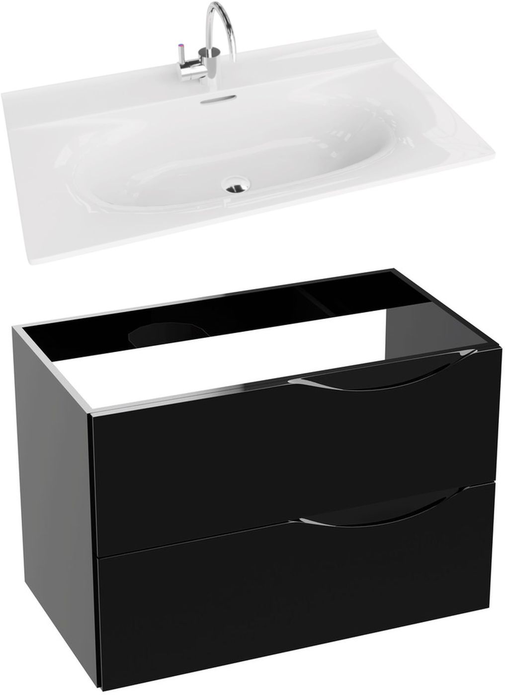 Set Badschrank LaVita Kolorado 5900378324713, Waschbecken LaVita Kolorado 5908211416212