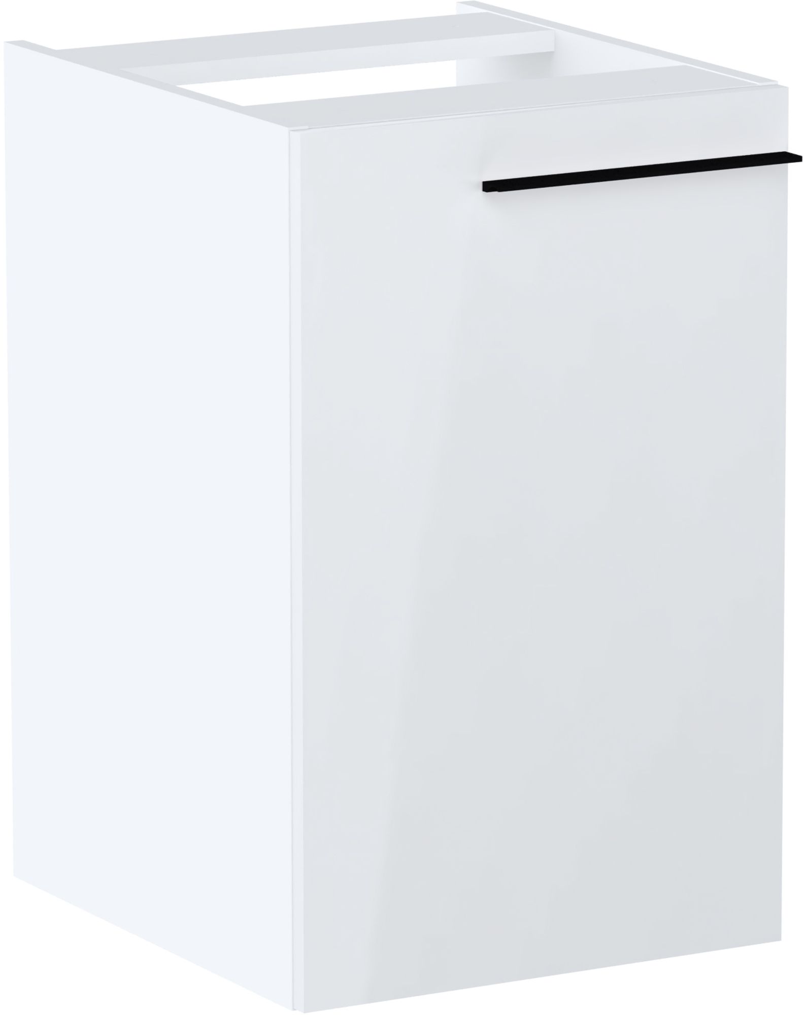 Roca Ella Unterschrank 40x44.6x63.5 cm Seitenschrank hängend weiß A857774806