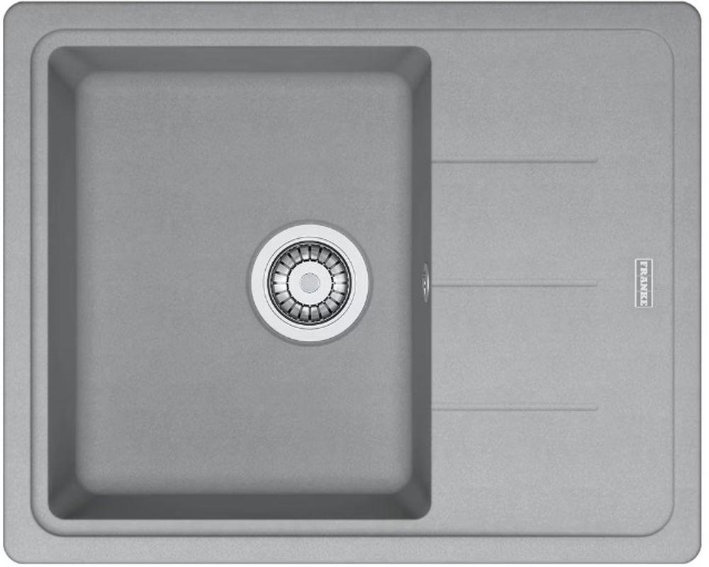 Franke Basis Granitspüle 62x50 cm grau/graphit/onyx 114.0676.302