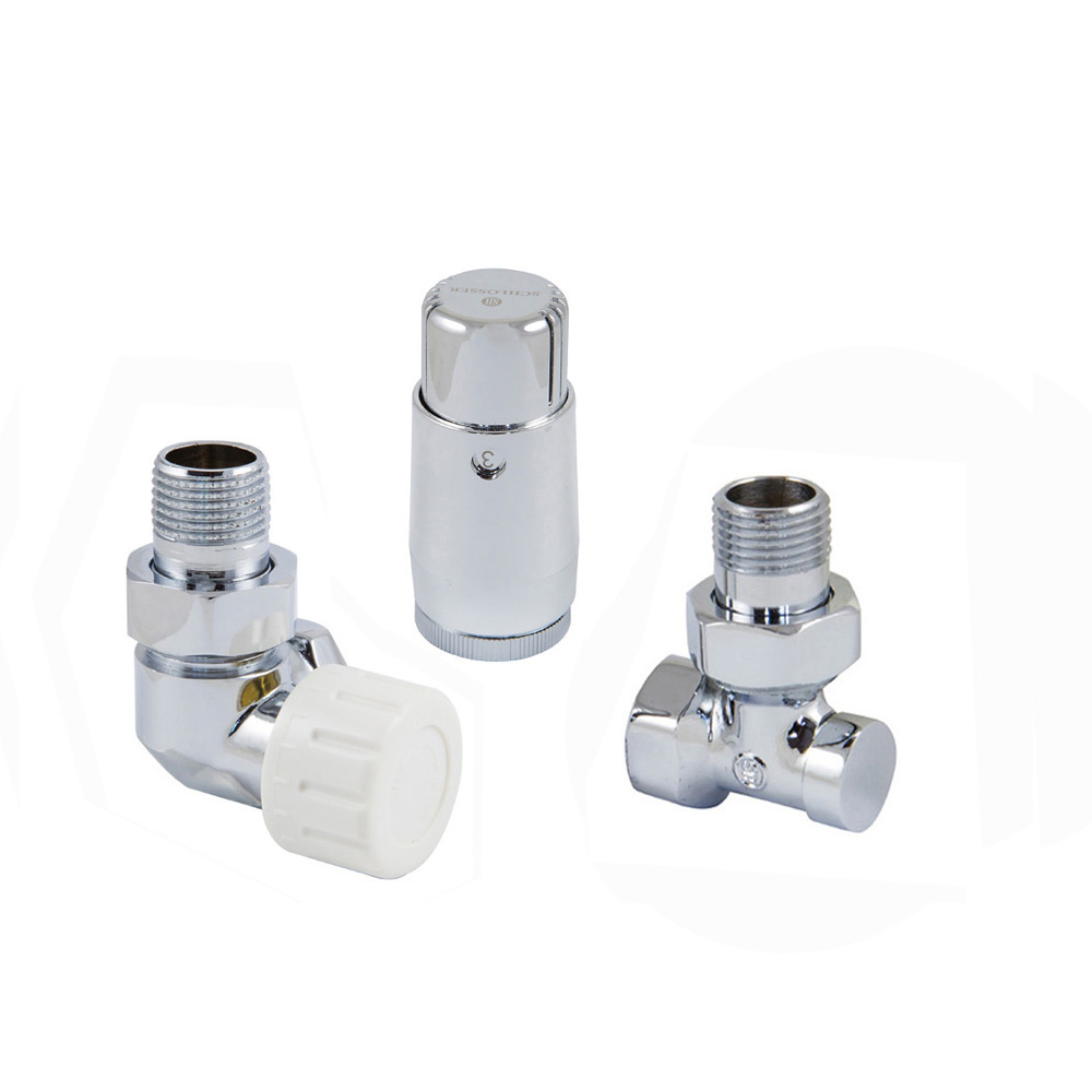 Schlosser Standard Thermostat-Set chrom 602200069