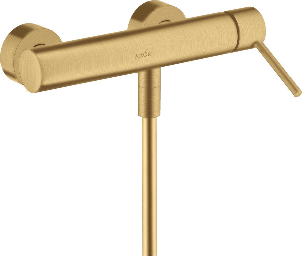 Axor Starck Duscharmatur Wandmontage gold 10611250