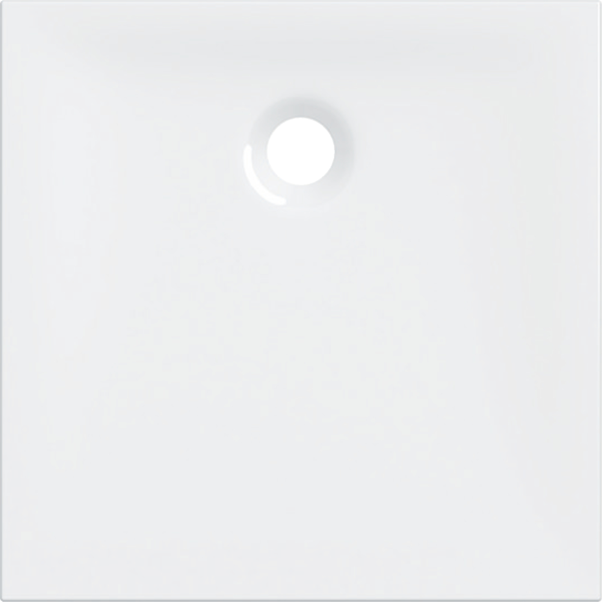 Geberit Nemea Quadratische Duschwanne 90x90 cm weiß 550.571.00.1