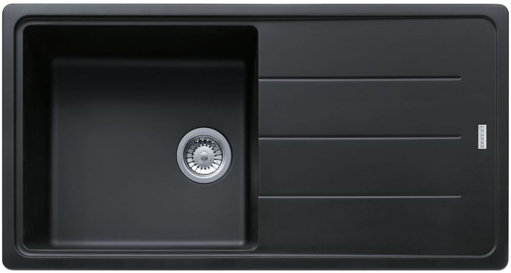 Franke Basis Granitspüle 97x50 cm grau/graphit/onyx 114.0676.289