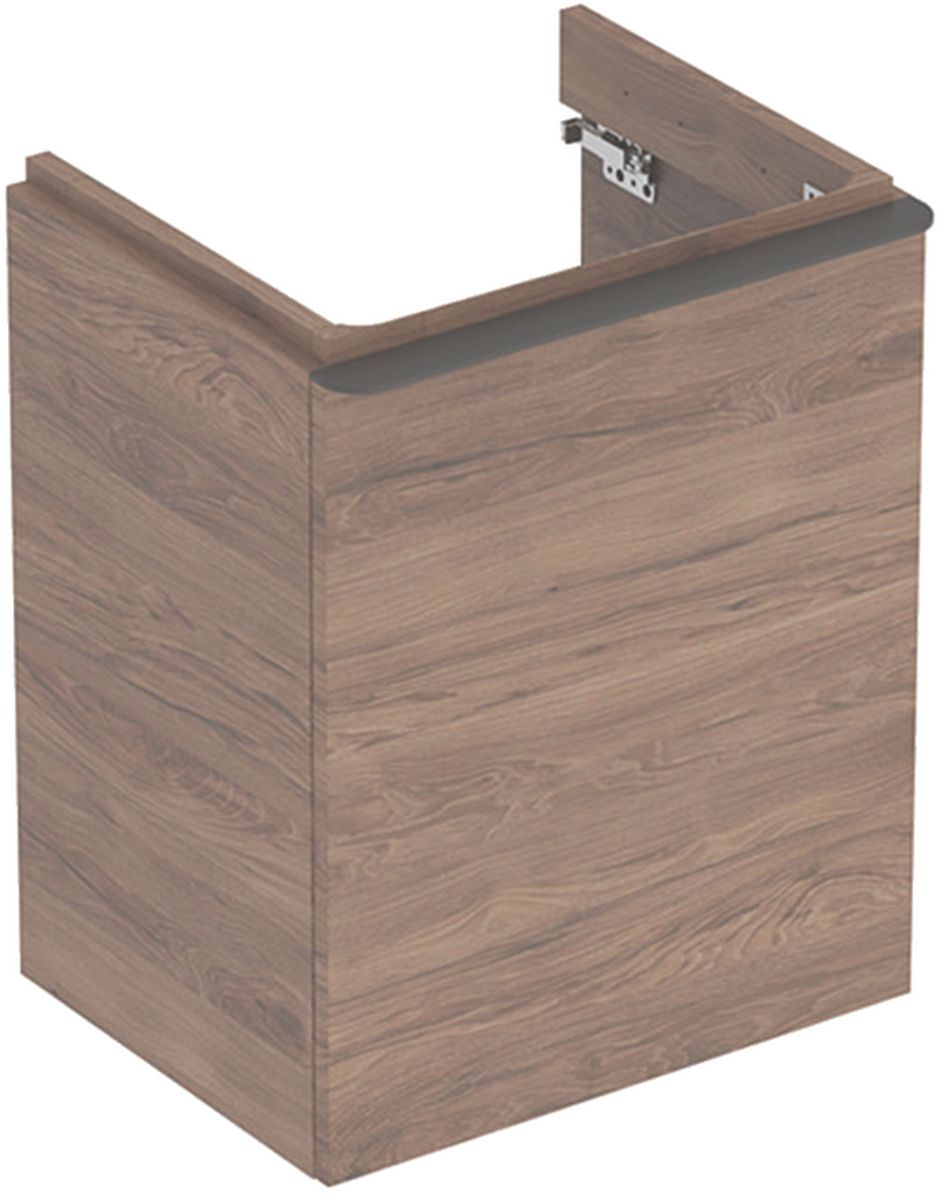 Geberit Smyle Square Badschrank 49.2x40.6x61.7 cm Unterschrank hängend nuss 500.363.JR.1