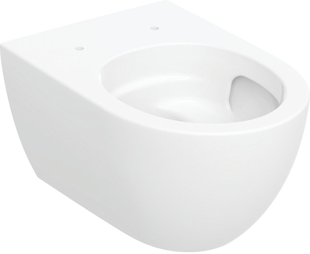 Geberit Acanto WC-Becken hängend Spülrandlos mit Wirbelspülung weiß 502.717.00.1