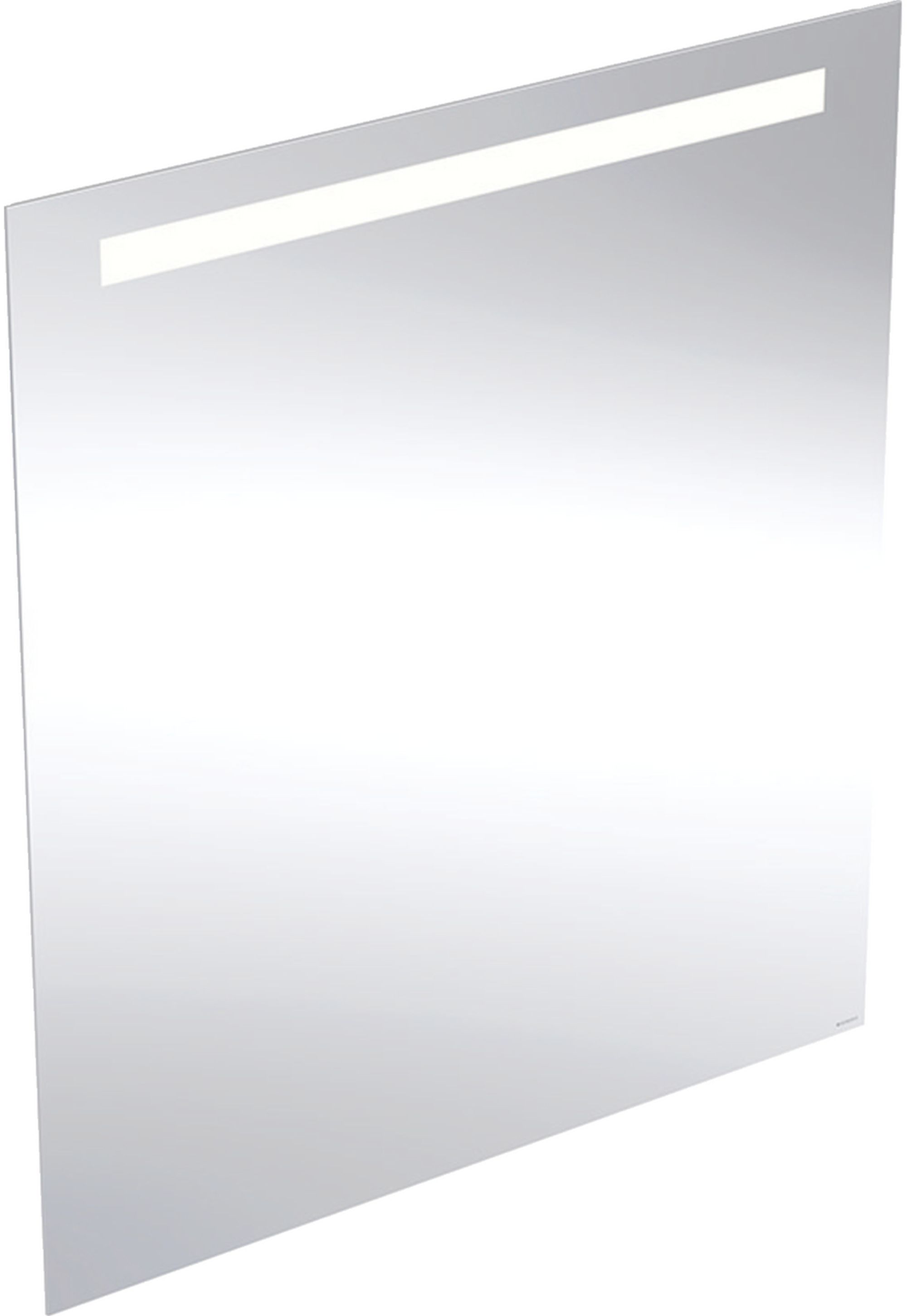 Geberit Option Basic Square Spiegel 80x90 cm rechteckig mit Beleuchtung 502.813.00.1