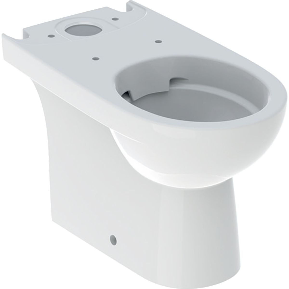 Geberit Selnova WC-Becken stehend Spülrandlos weiß 500.488.01.7
