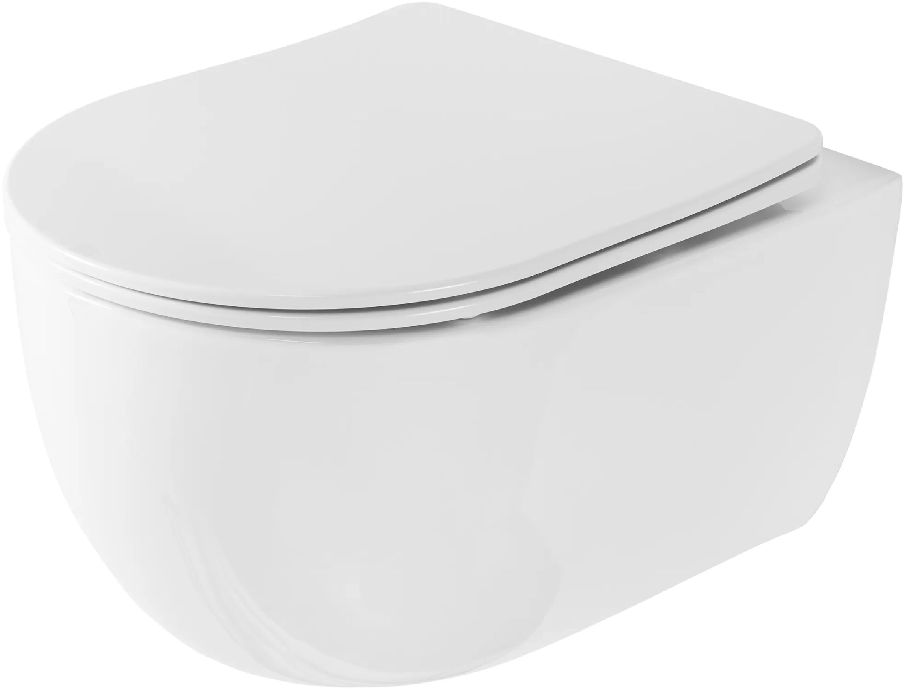 Rea Olivier WC-Becken hängend Spülrandlos weiß REA-C6509