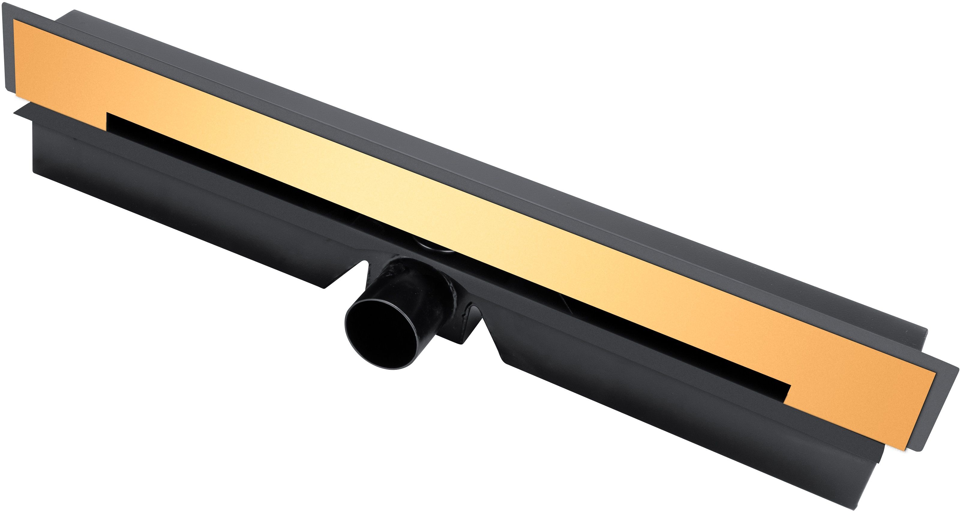 FDesign Kleome Linienablauf 60 cm schwarz-gold FD7-404-60-55