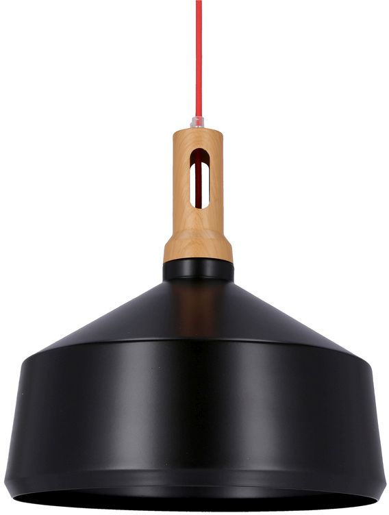 Candellux Robinson Pendelleuchte 1x60 W schwarz 31-10438