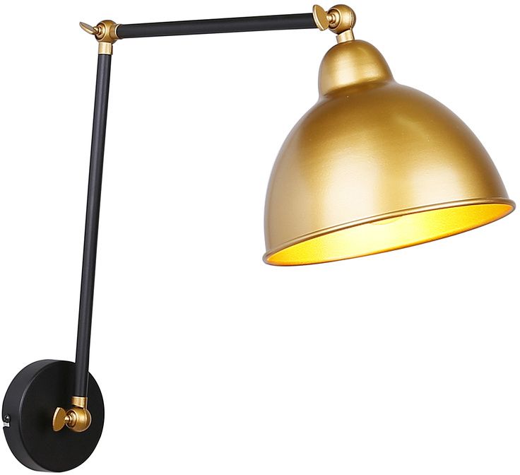 Candellux Truck Wandleuchte 1x40 W schwarz-gold 21-05915