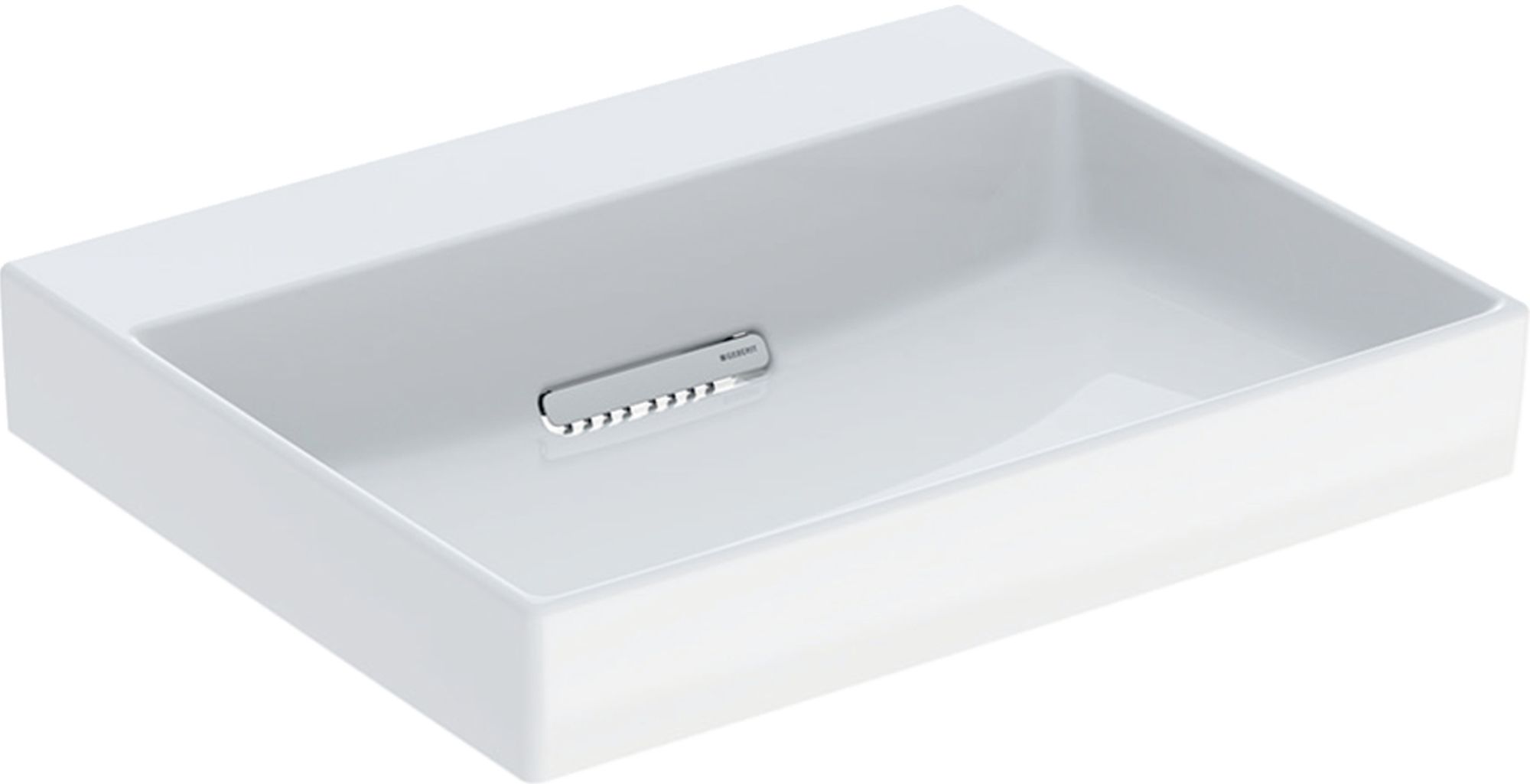 Geberit One Waschbecken 60x48 cm rechteckig Möbel weiß glanz 505.033.00.1