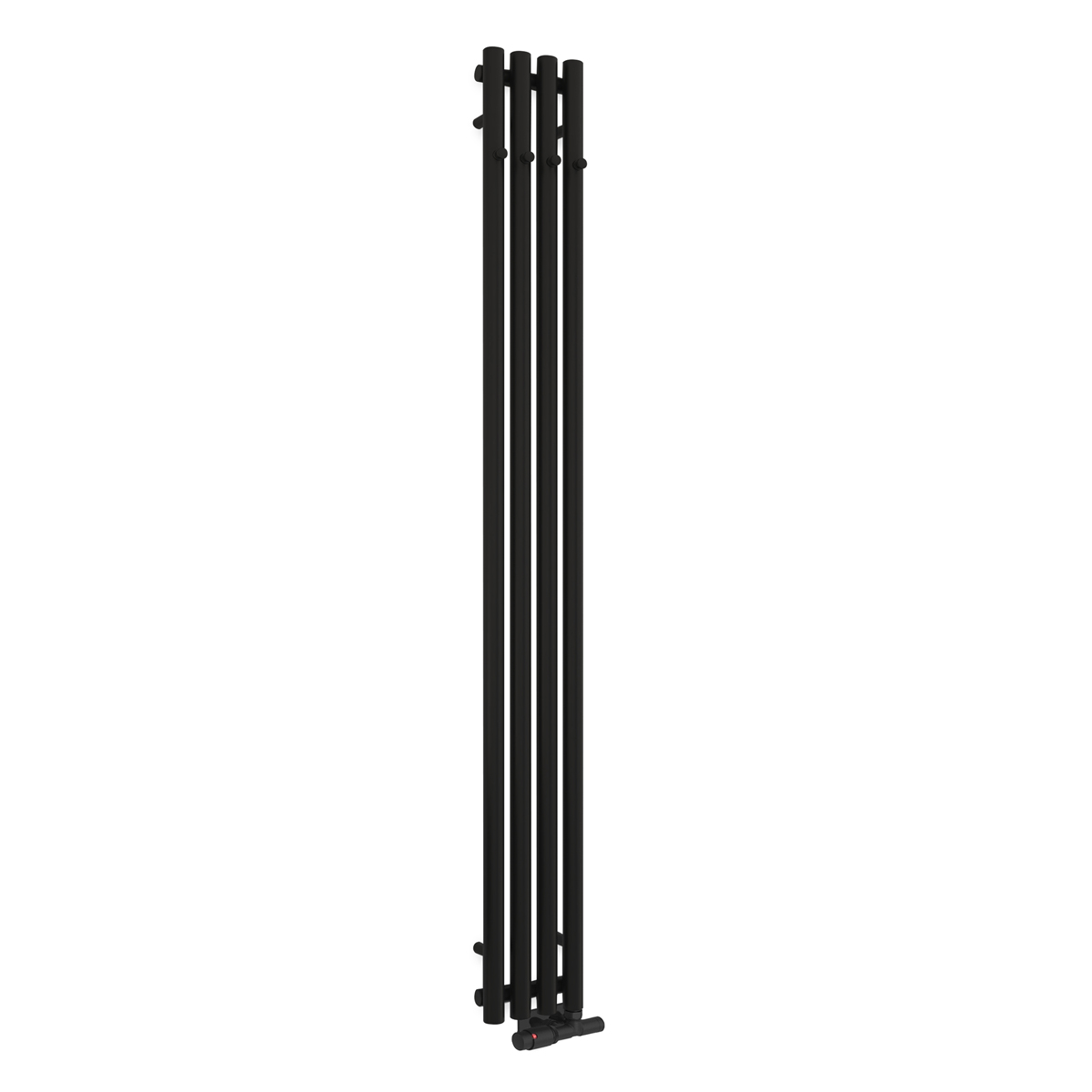 Oltens Stang Badheizkörper dekorativ 180x20.5 cm schwarze Matte 55012300