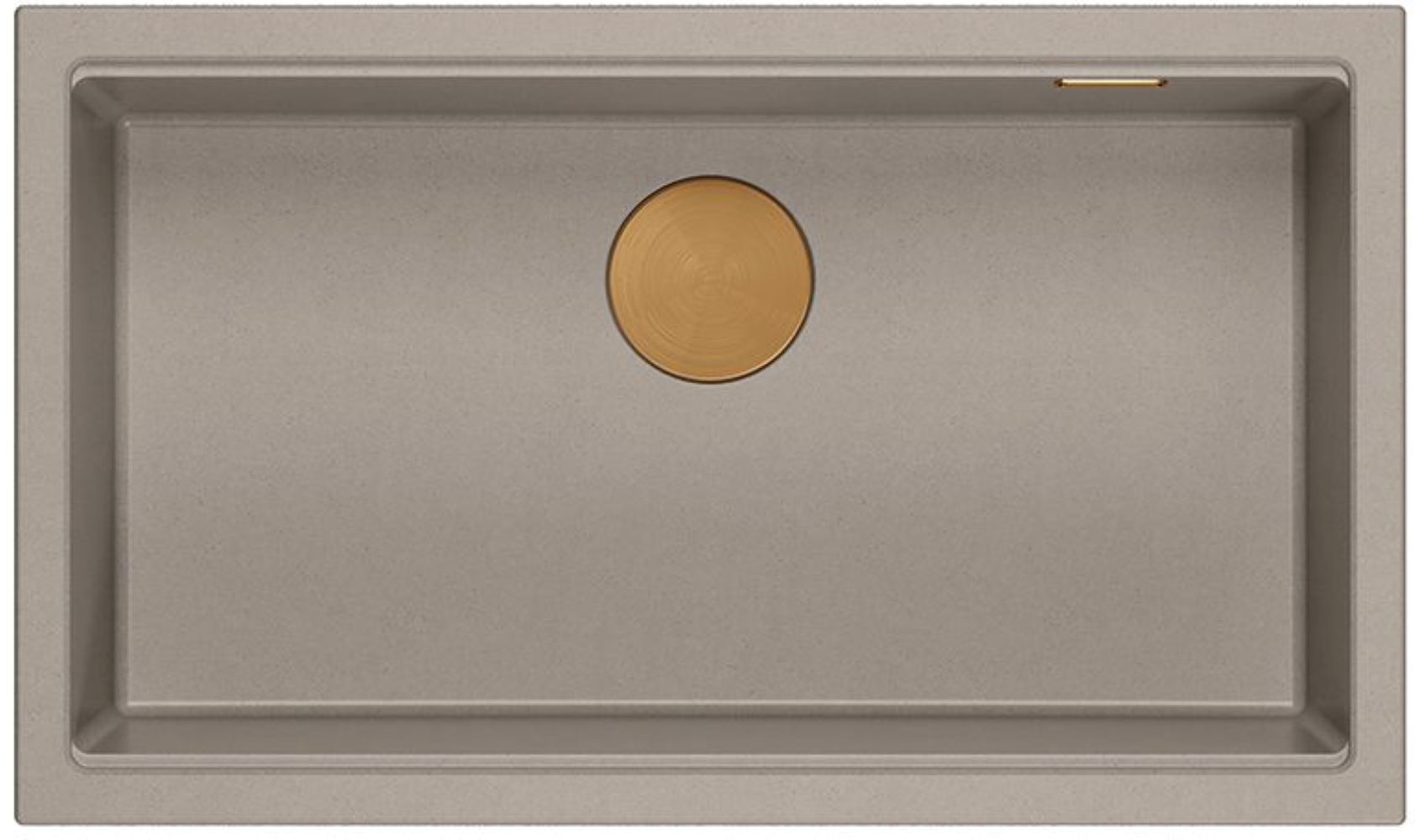 Quadron Logan GraniteQ-Spüle 76x45 cm beige HQD7644U4_PVDC1_U