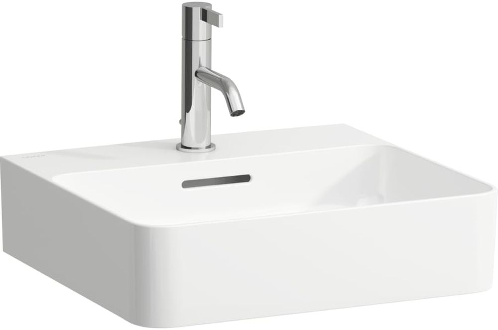 Laufen Val Waschbecken 45x42 cm rechteckig Klassisch weiß glanz H8152814001091