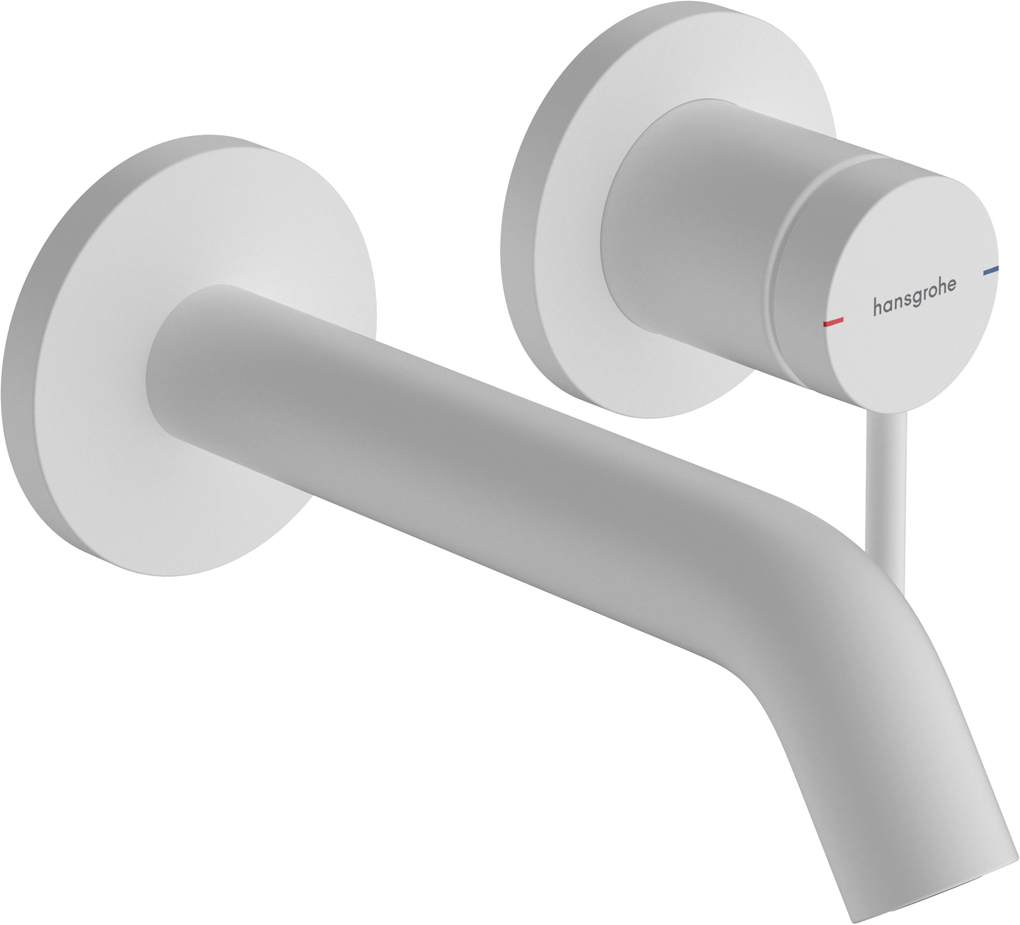 Hansgrohe Tecturis S Waschtischarmatur Unterputz weiß 73350700