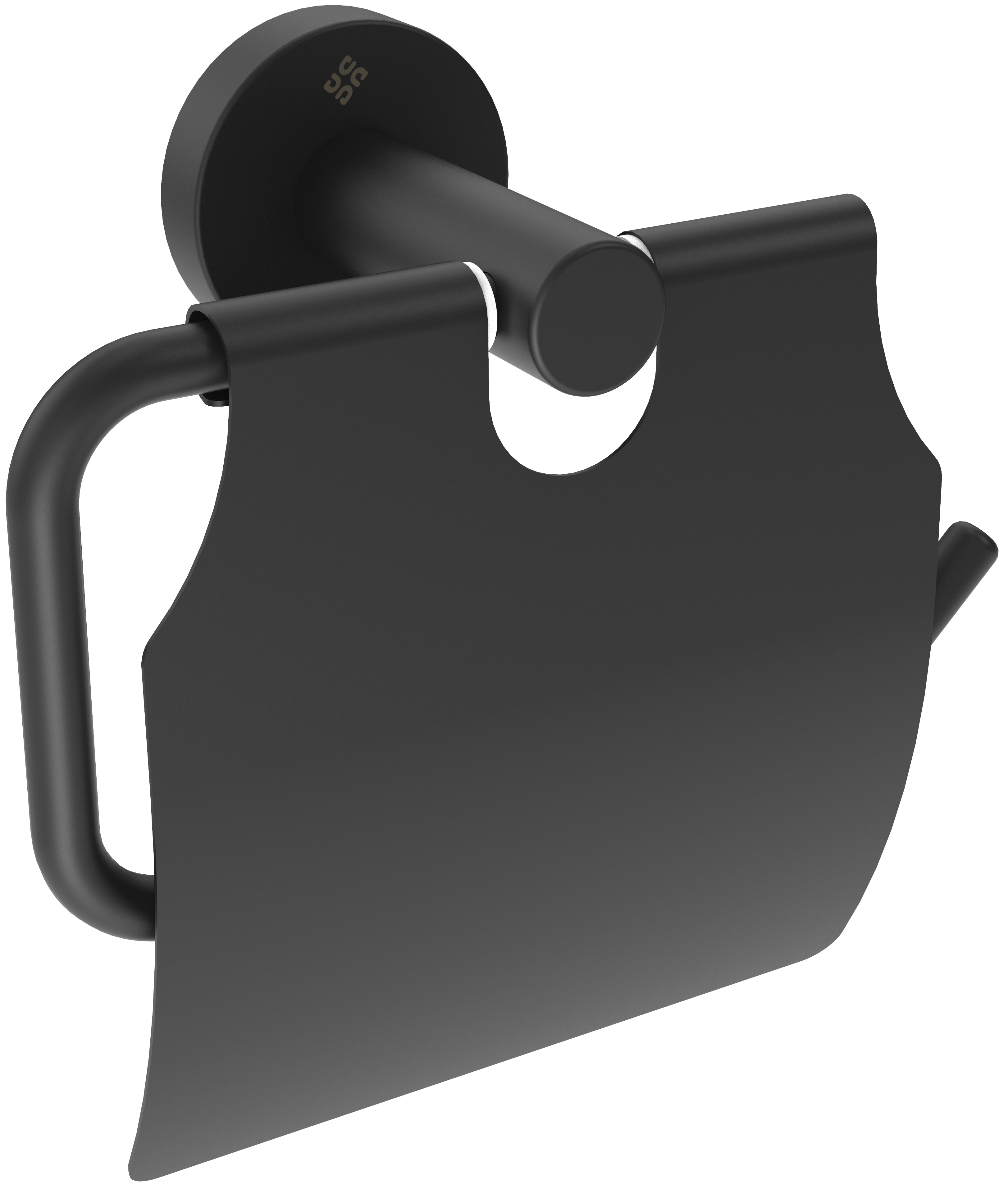 Deante Jasmin Toilettenpapierhalter schwarz ADJ_N221