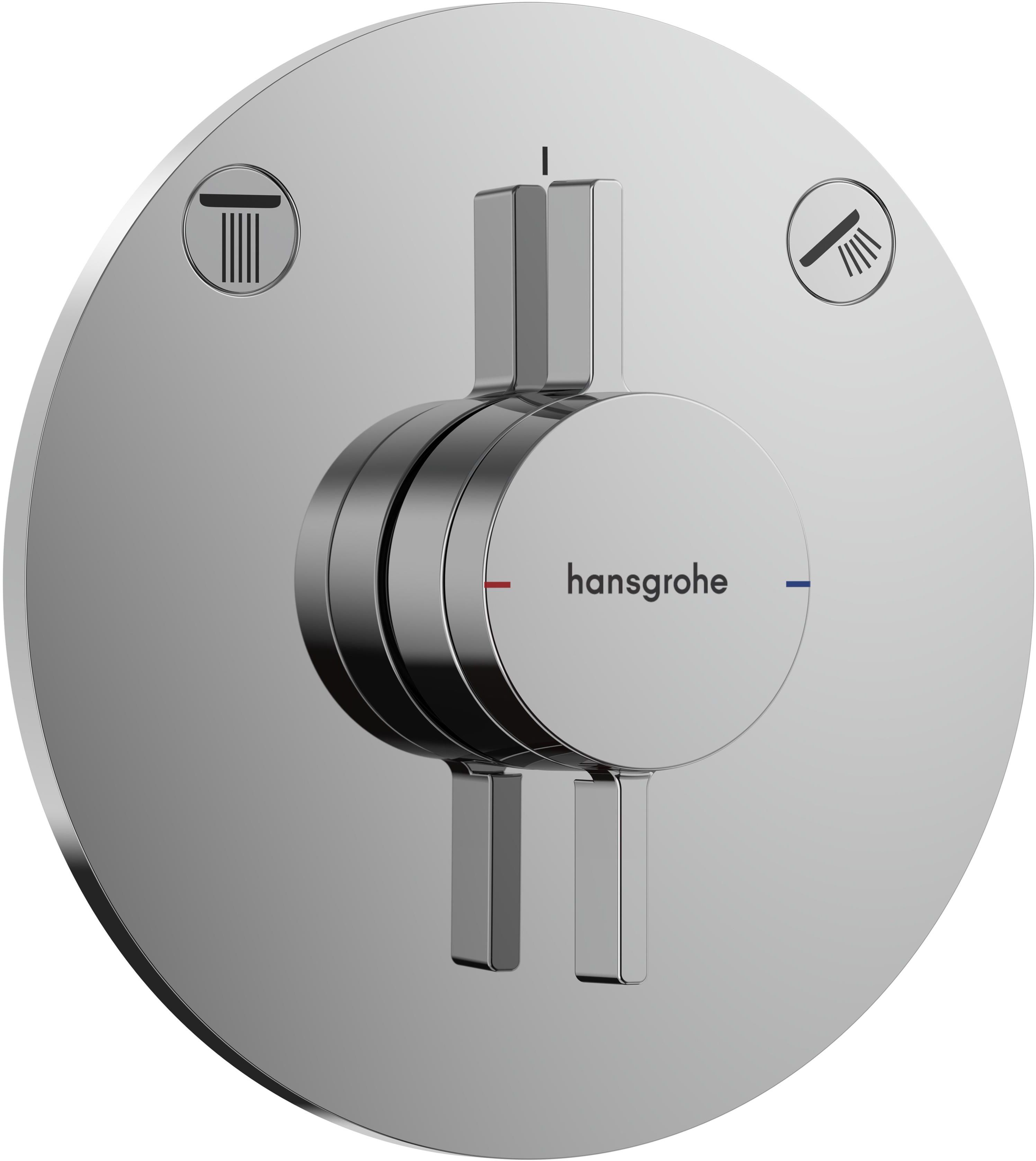Hansgrohe DuoTurn S Badewannen- und Duscharmatur Unterputz chrom 75418000