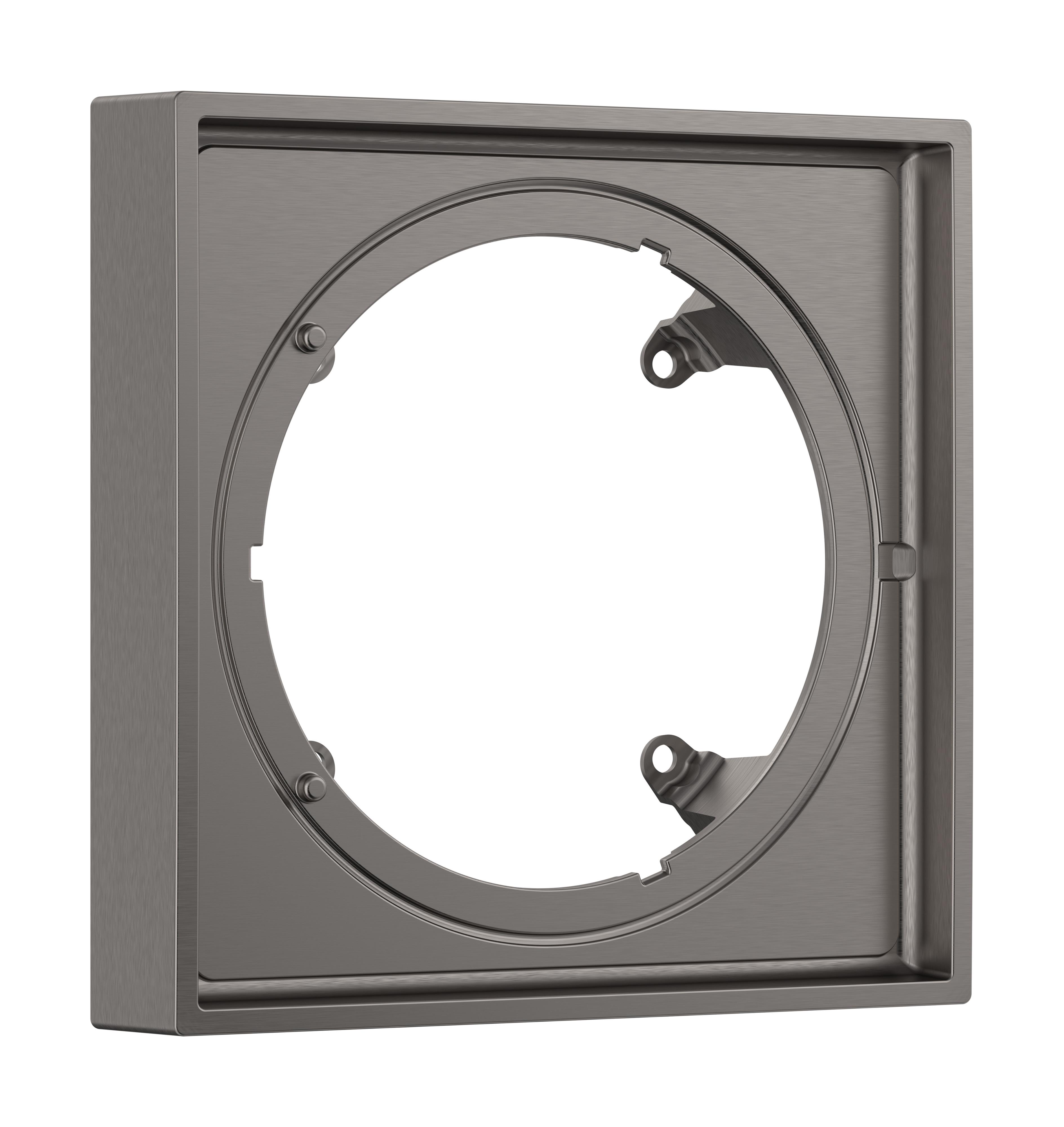 Hansgrohe ShowerSelect Comfort E Rosette chrom-schwarz 13617340
