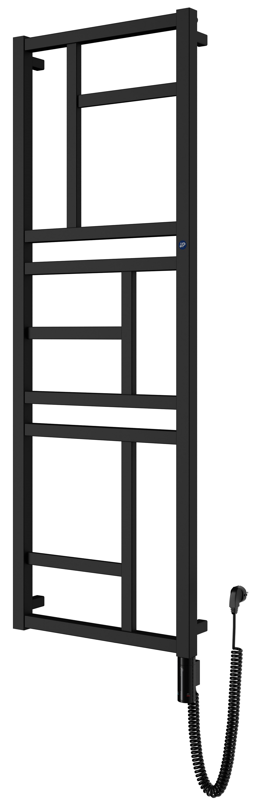 Instal Projekt Mondrian Elektrischer Heizkörper 174x60 cm schwarz MONE-60/170C31+GH-06C2