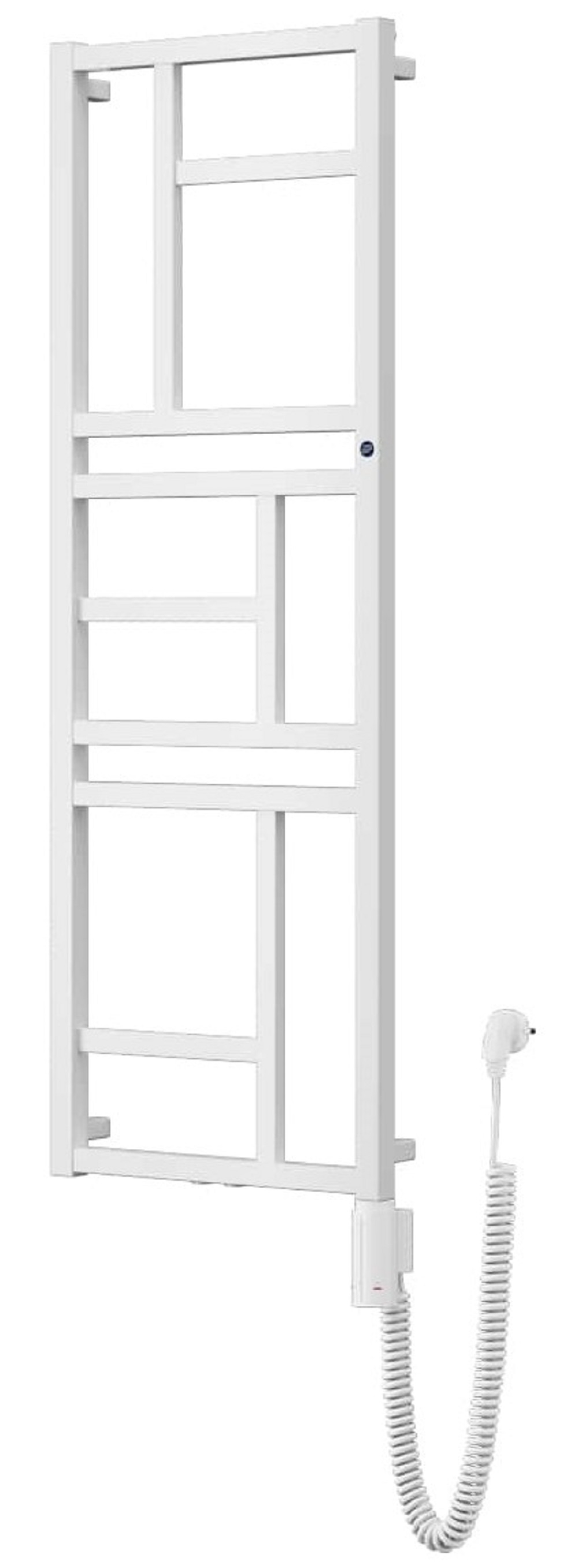 Instal Projekt Mondrian Elektrischer Heizkörper 83.2x40 cm weiß MONE-40/80C34+GH-03C1