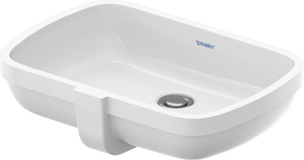 Duravit Qatego Waschbecken 48x32 cm rechteckig Unterbauwaschbecken weiß glanz 0398480028
