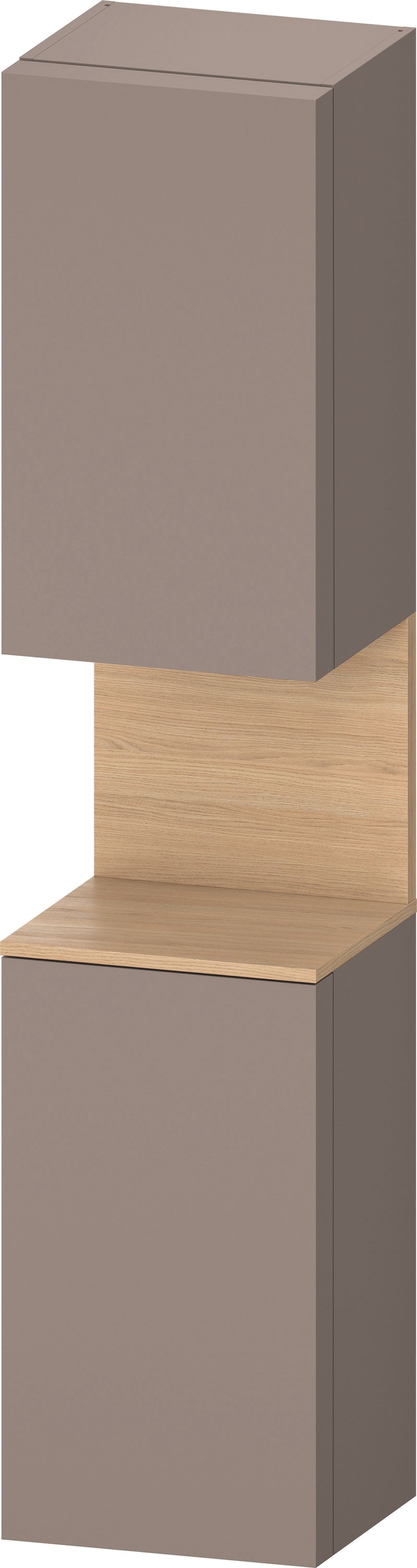 Duravit Qatego Badschrank 40x36x176 cm Seitenschrank hängend QA1346L30430010