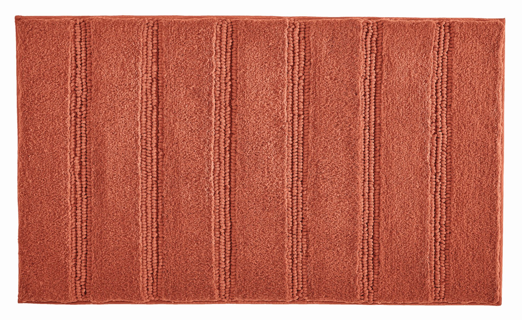 Kleine Wolke Monrovia Badteppich 120x70 cm rechteckig orange 4094304225