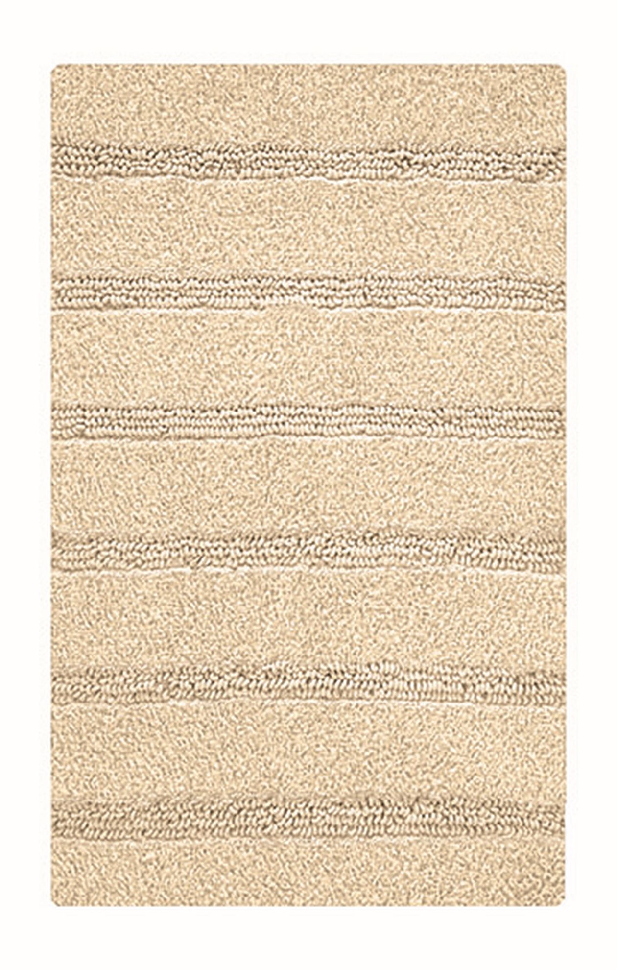 Kleine Wolke Monrovia Badteppich 140x80 cm rechteckig beige 4094226657