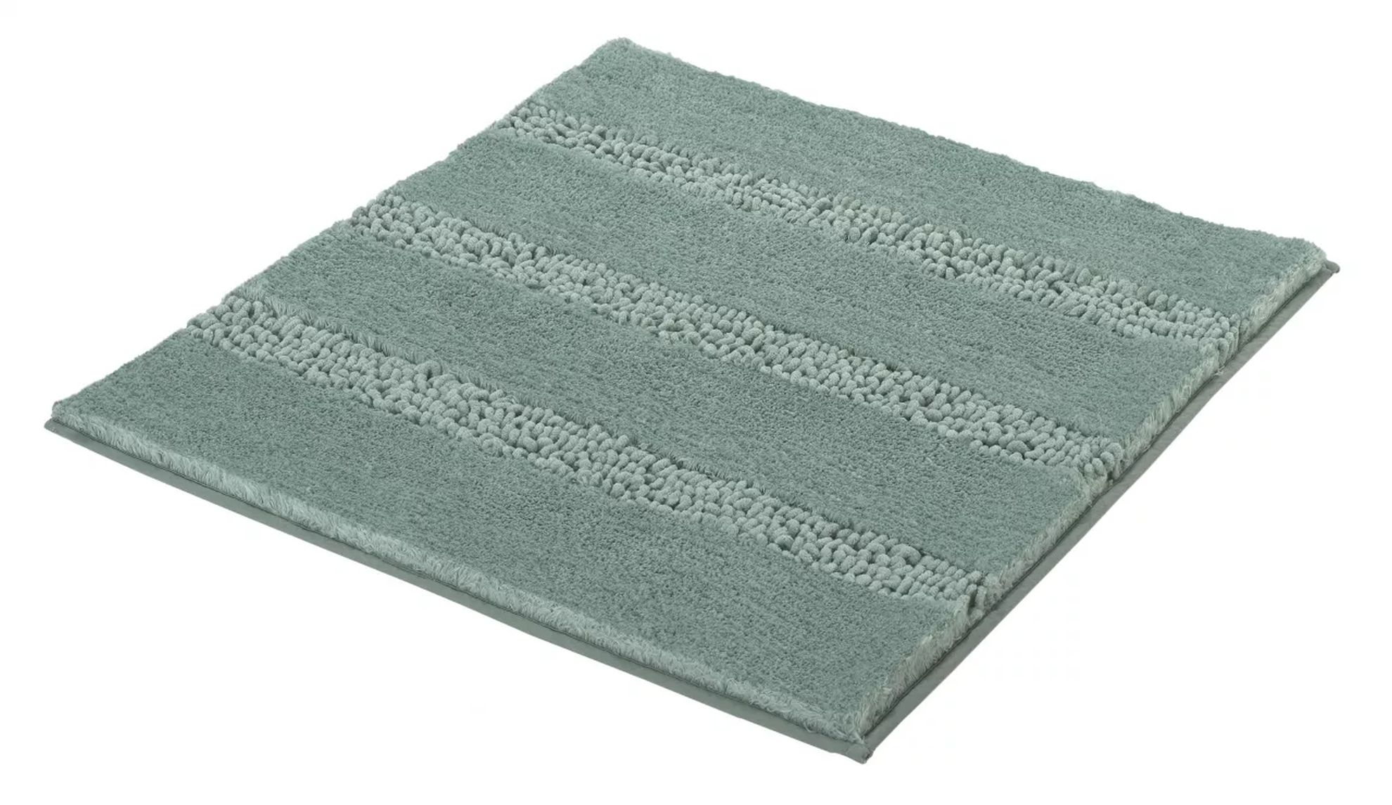 Kleine Wolke Monrovia Badteppich 60x60 cm quadratisch grün 4094685135