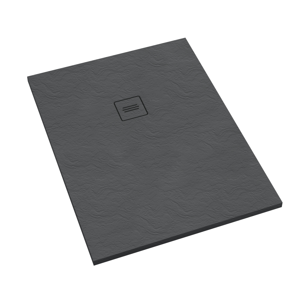 Schedline Protos Grey Stone Rechteckige Duschwanne + Abdeckung 140x90 cm grau 3SP.P1P-90140/S/ST-M1/S/ST