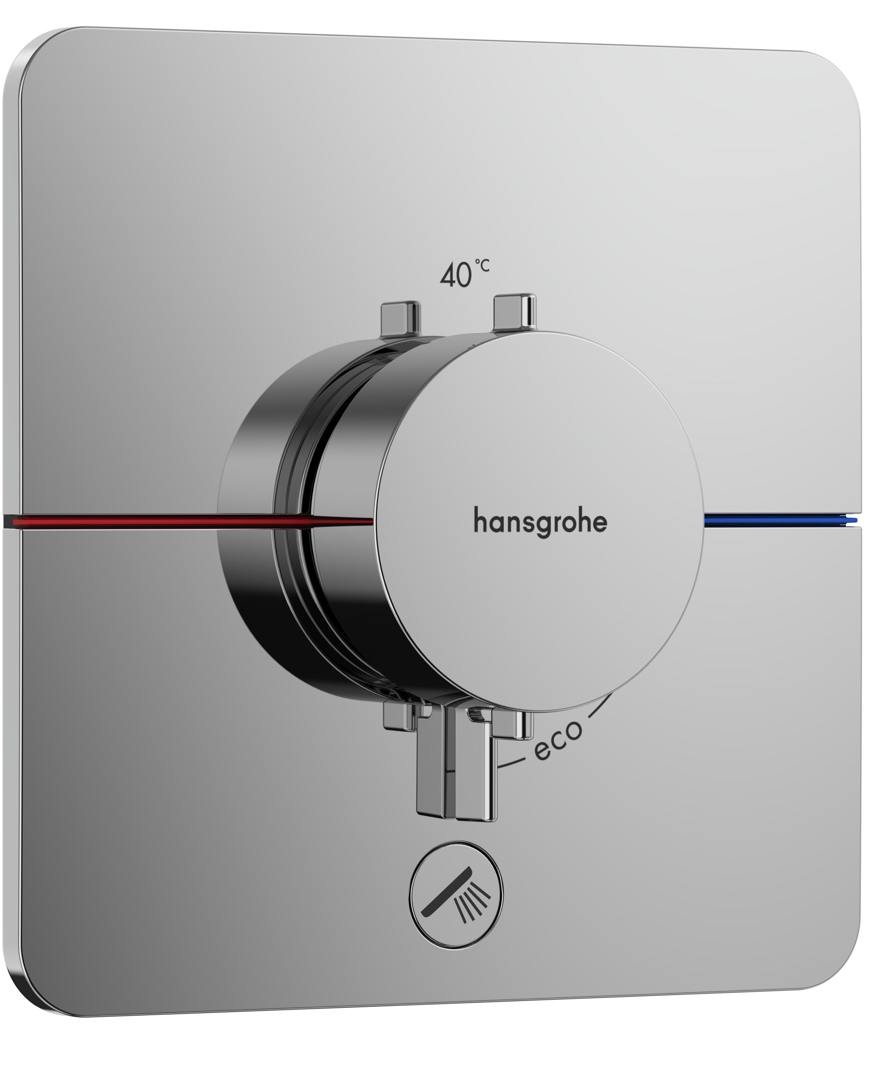 Hansgrohe ShowerSelect Comfort Q Duscharmatur Unterputz mit Thermostat chrom 15589000