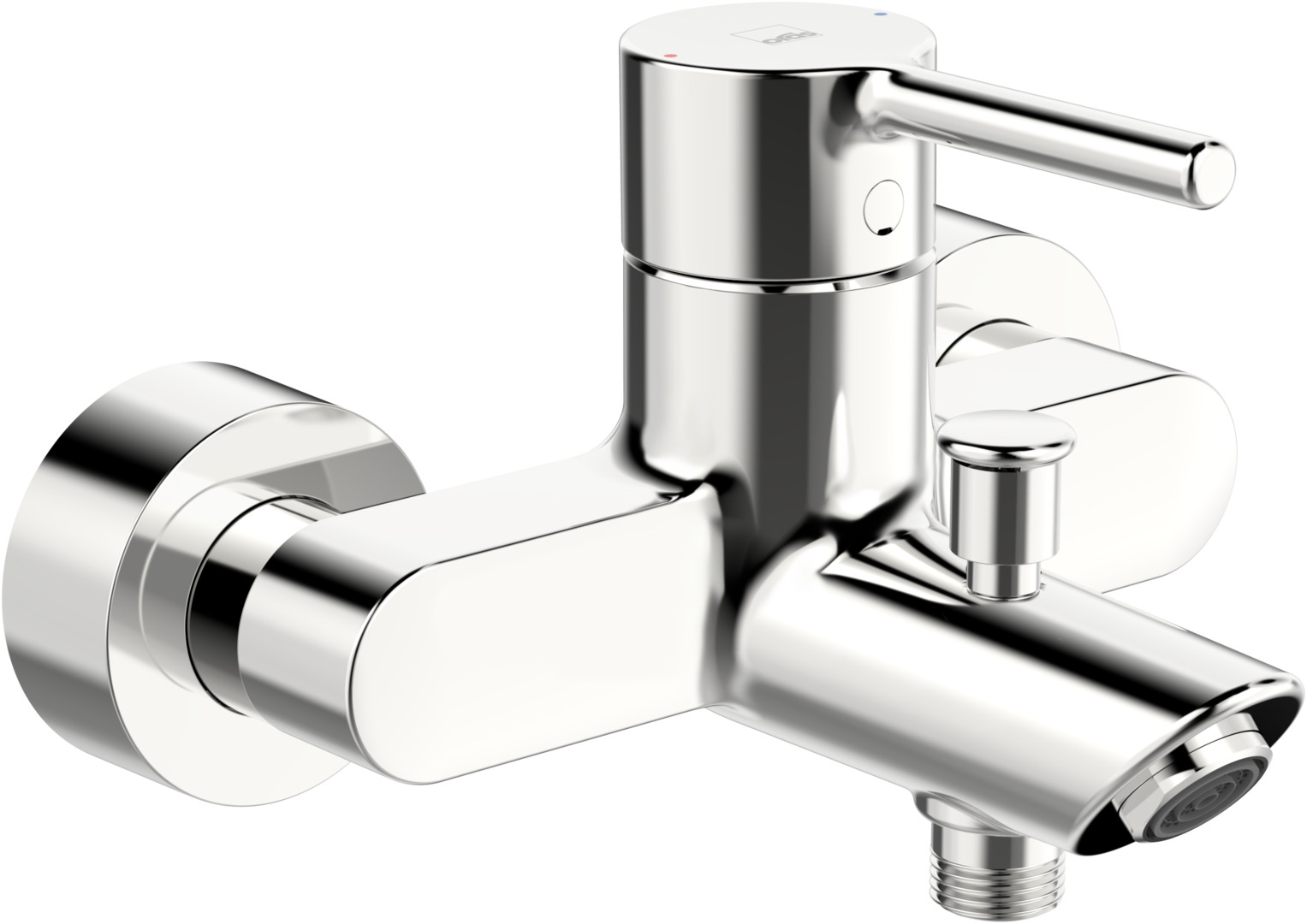 Oras Optima Badewannen- und Duscharmatur Wandmontage chrom 2640AU