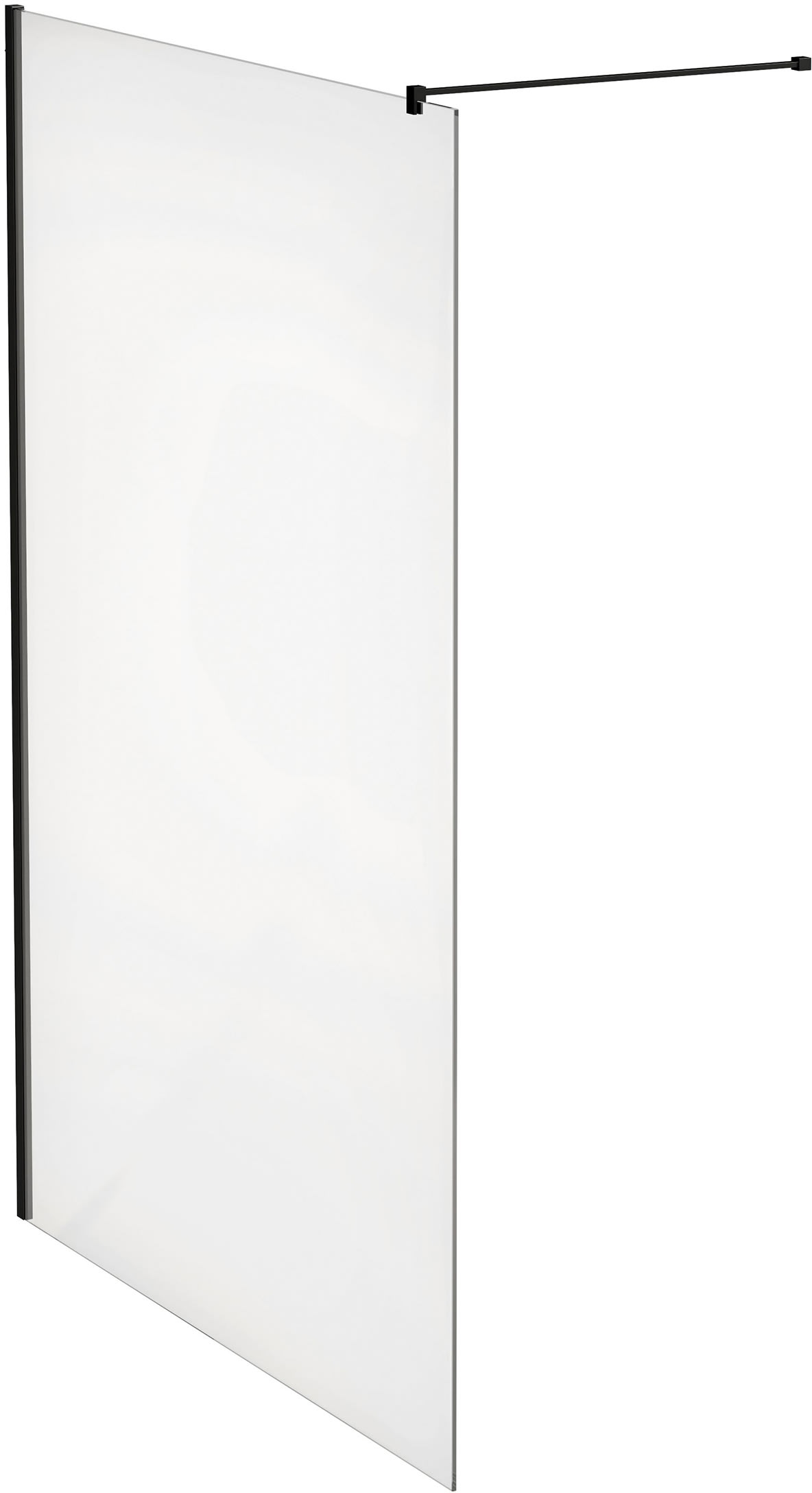 Roca District Walk-In Duschwand 80 cm /durchsichtiges Glas AMP716080M