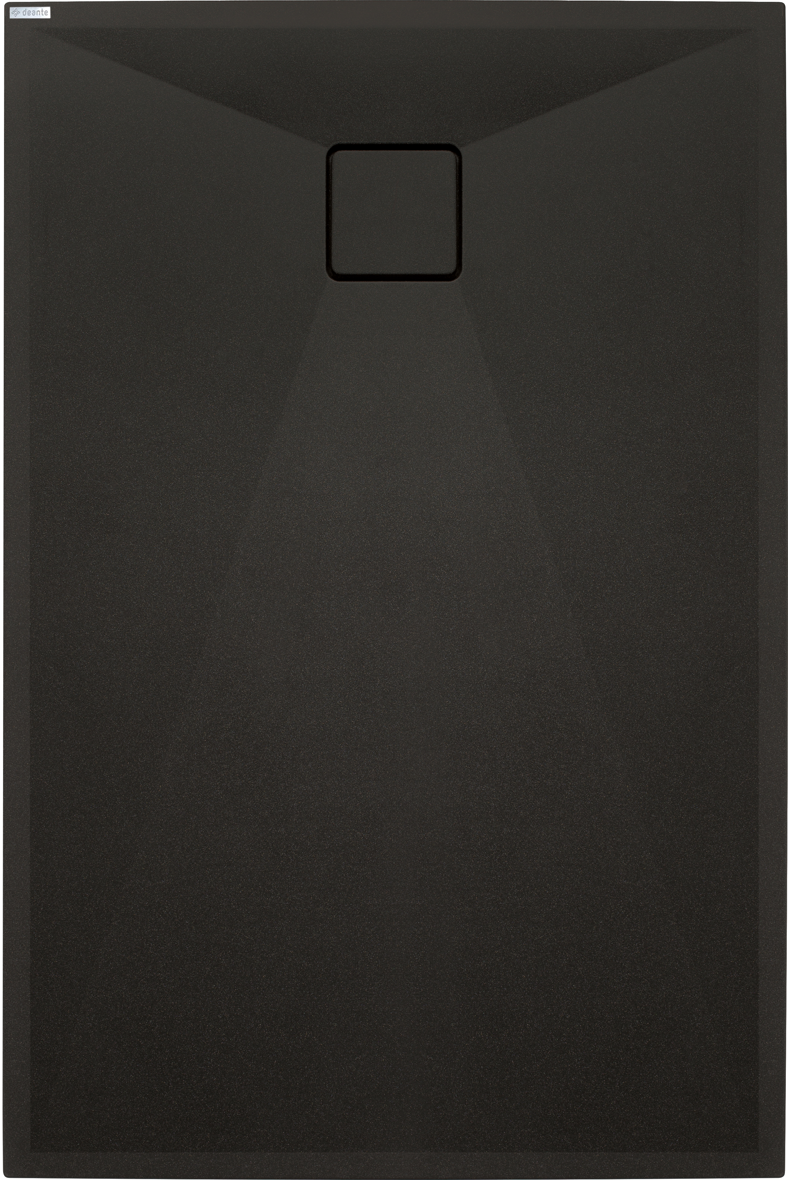 Deante Correo Rechteckige Duschwanne 120x70 cm schwarz KQR_N73B