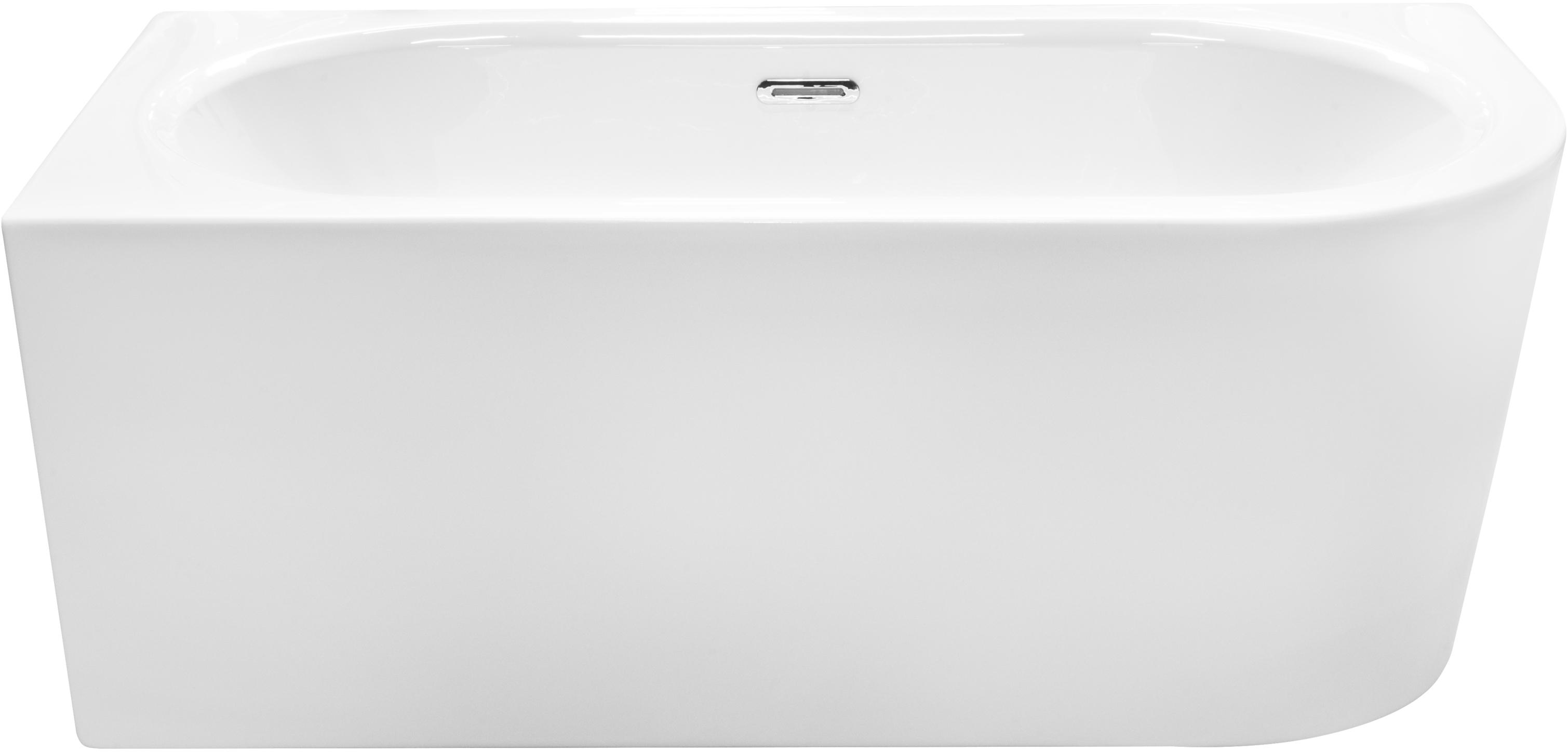 Besco Avita A-Line Vorwand-Badewanne 170x75 cm rechteckig weiß #WAA-170ALBS