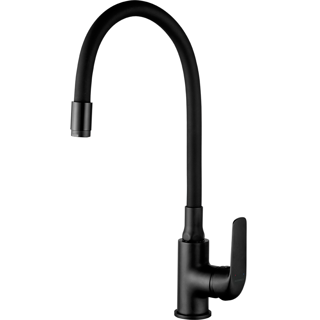 Kuchinox Elza küchenarmatur stehend schwarz BKEB61D