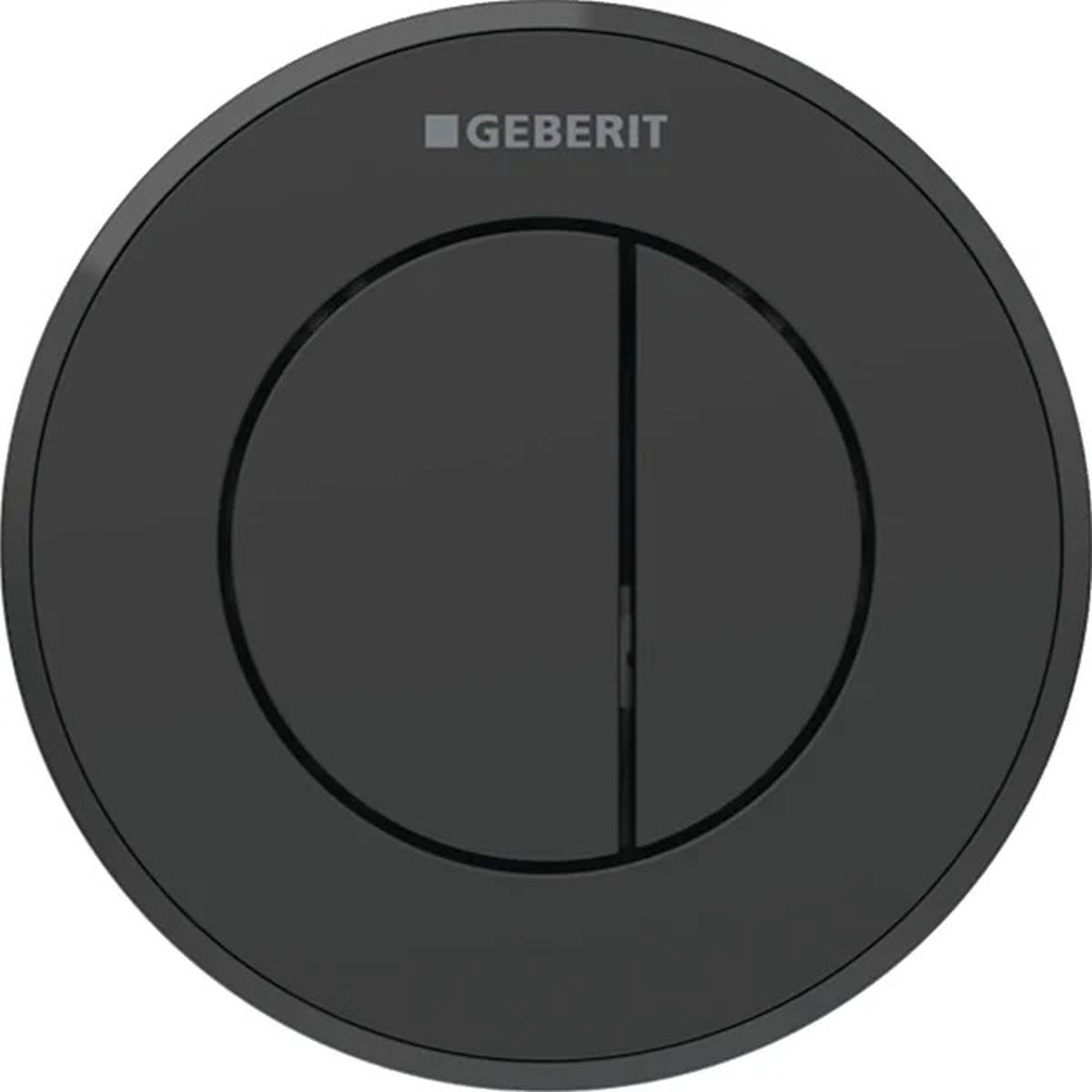 Geberit Typ 10 Betätigungsplatte für Toilette schwarz 116.055.16.1