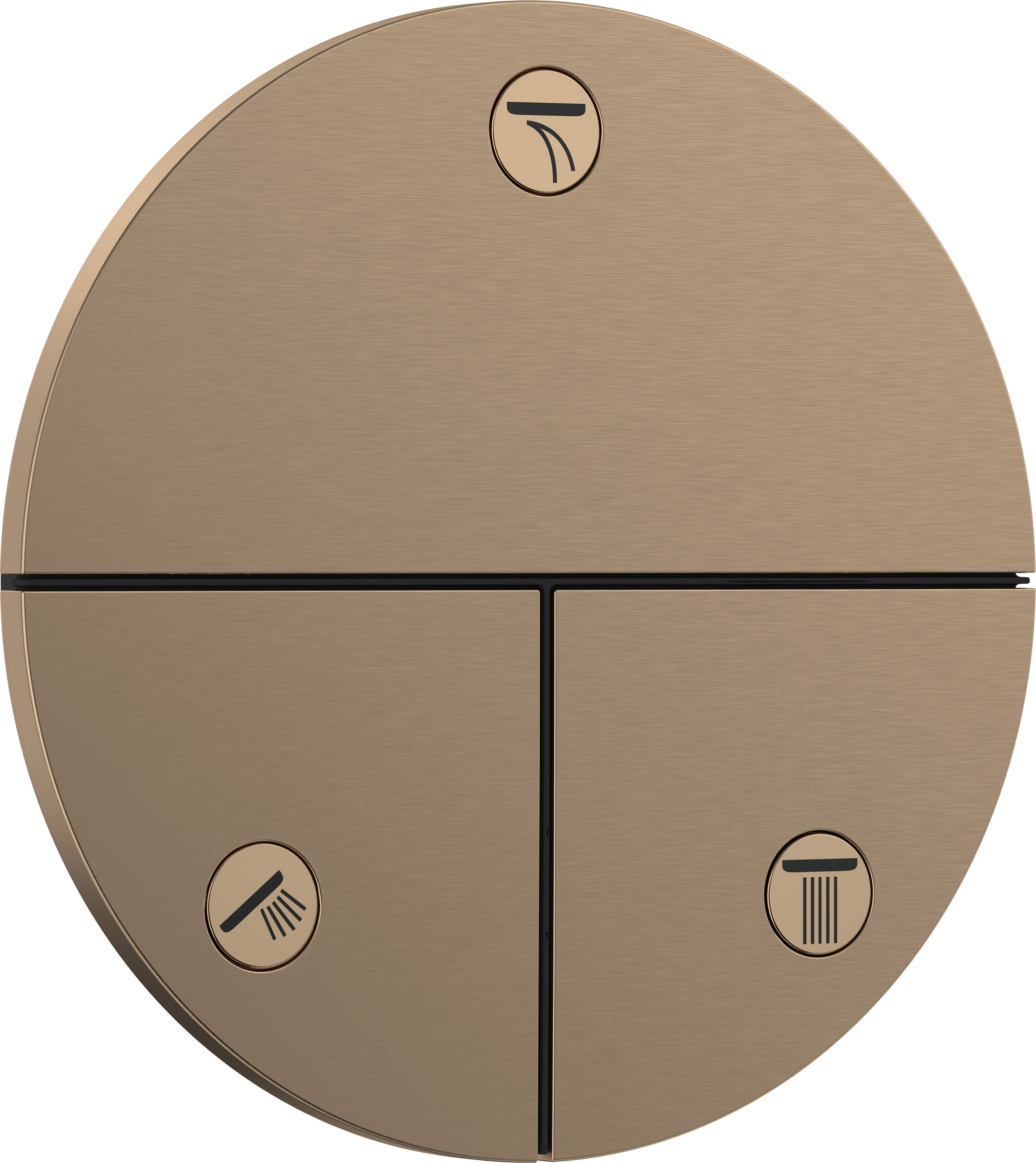 Hansgrohe ShowerSelect Comfort S Außenteil für Unterputzventil 15558140