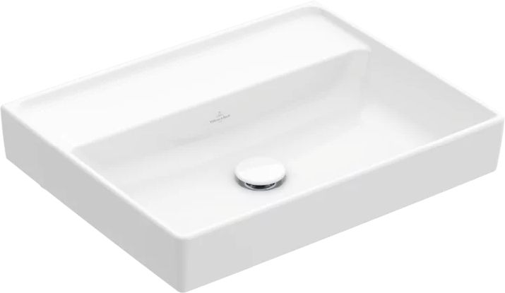 Villeroy & Boch Collaro umywalka 55x44 cm prostokątna CeramicPlus Weiss Alpin 4A3358R1