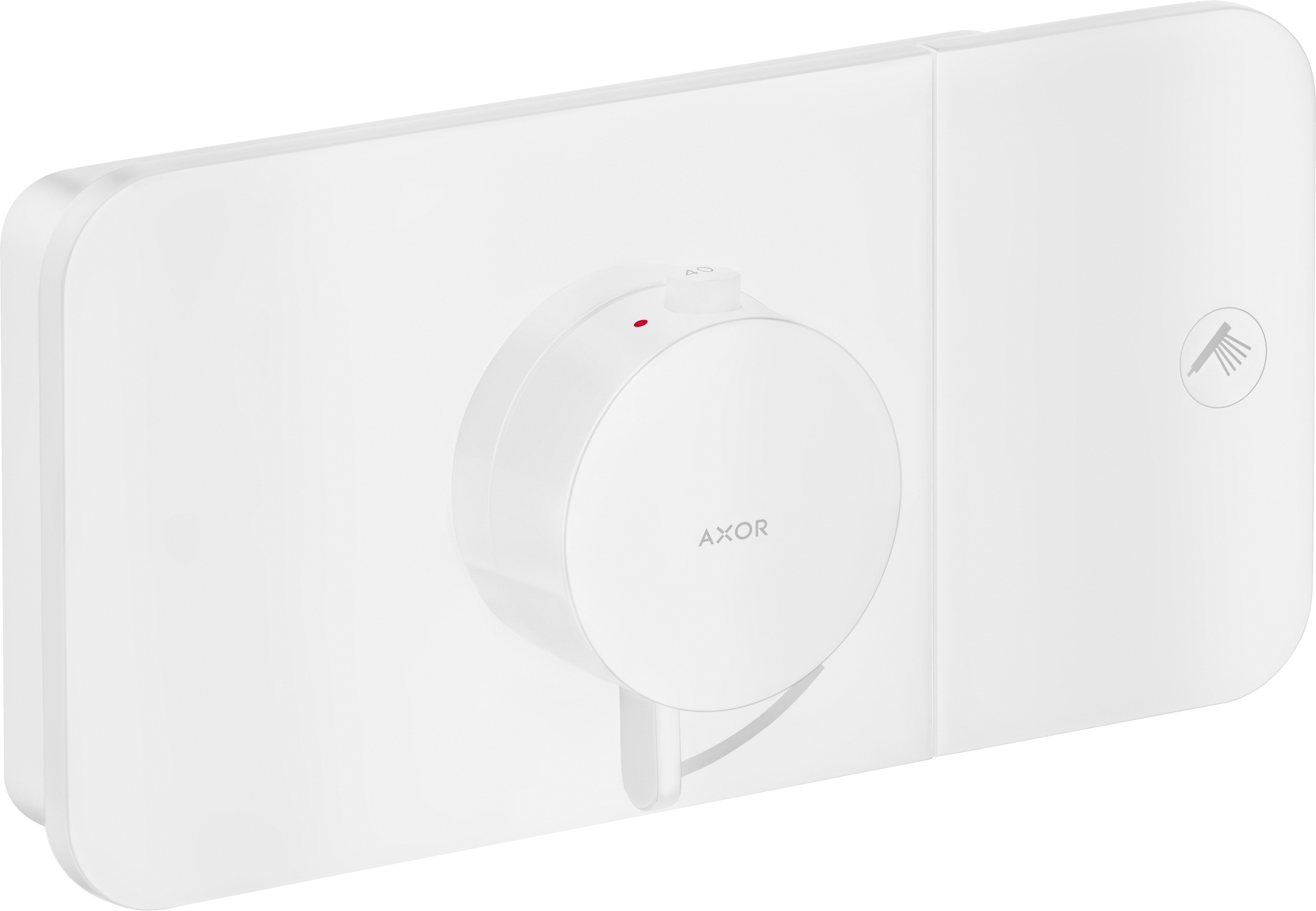 Axor One Duscharmatur Unterputz mit Thermostat weiß 45711700