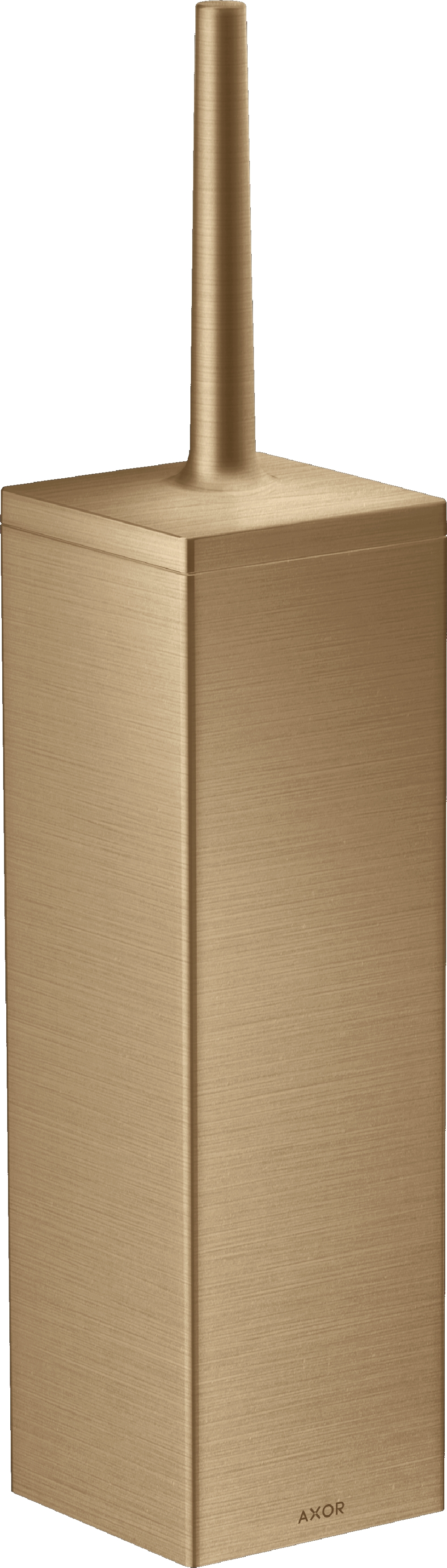 Axor Universal Rectangular Toilettenbürstengarnitur zum Schrauben braun 42655140