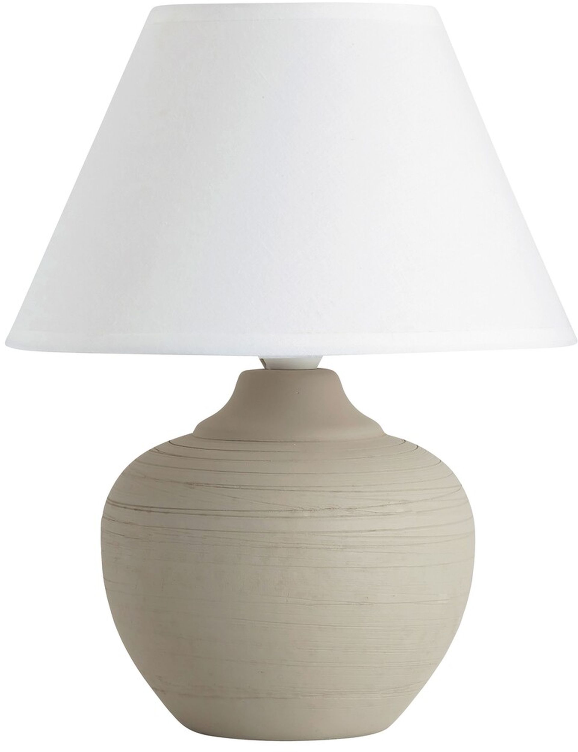 Rabalux Molly Tischlampe 1x40 W weiß-beige 4391