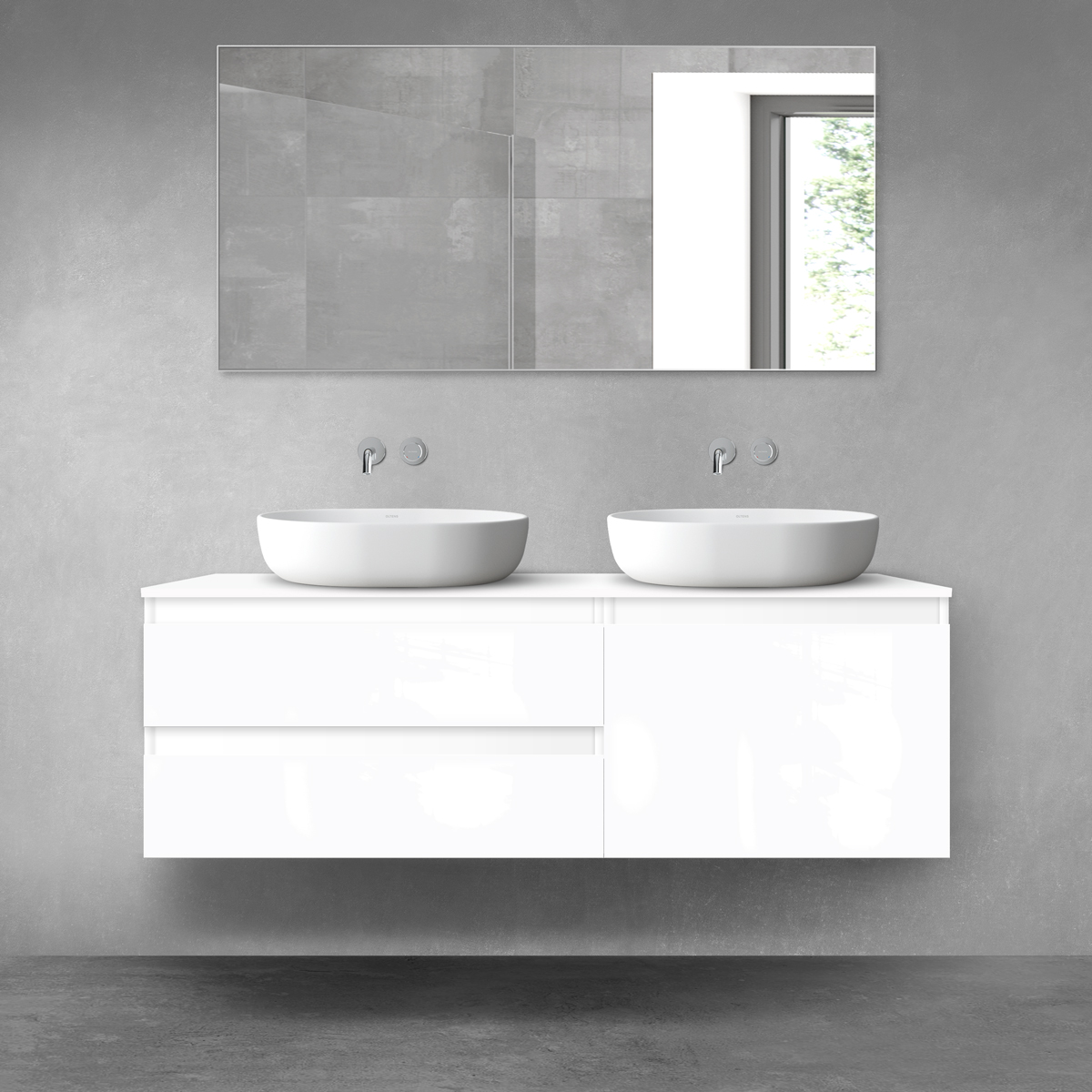 Set Badschrank Oltens Vernal 60003000, Badschrank Oltens Vernal 60013000, 63011000